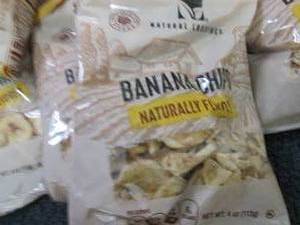 lot 283 image: 24- 4 oz Bags Banana Chips past dat...