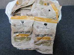 lot 290 image: 24- 5 oz Bags Roasted & Salted Sunf...