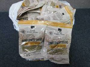 lot 291 image: 24- 5 oz Bags Roasted & Salted Sunf...