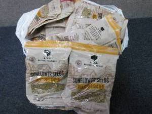 lot 292 image: 24- 5 oz Bags Roasted & Salted Sunf...