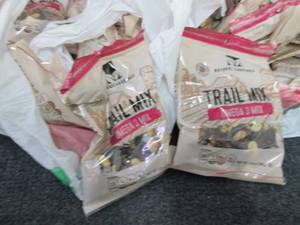 lot 284 image: 24- 3.5oz Bags Trail Mix past date,...