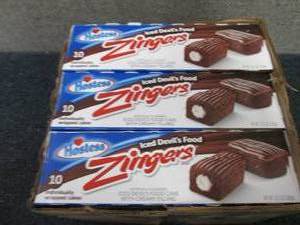 lot 315 image: 3- 12.7 oz 10pks Hostess Zingers be...