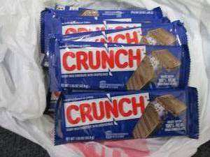 lot 373 image: 12- 1.55 oz Crunch Bars...