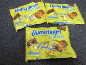 lot 390 image: 3- 10.2 oz Bags Butterfinger Fun Si...