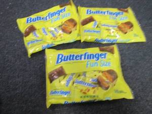lot 391 image: 3- 10.2 oz Bags Butterfinger Fun Si...