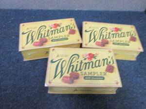 lot 395 image: 3- 10 oz Whitmans Sampler Chocolat...