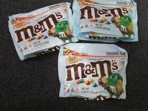 lot 409 image: 3- 7.4 oz Bags Crunchy Cookie M&M s...