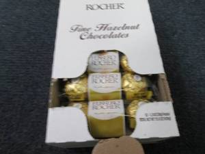 lot 417 image: Box of 12 - 1.3 oz Ferrero Rocher C...