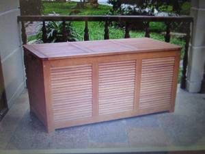 lot 2 image: Outdoor Cushion Storage Box open bo...