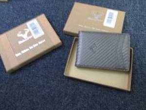 lot 15 image: 2 each BULLIANT Slim Wallet Money C...