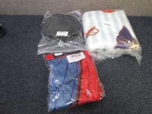 lot 36 image: Pirate Throw, 4 Witch Hats, XL Kids...