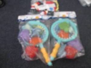 lot 72 image: 2 Sets Bath Toys, Plush Toy...