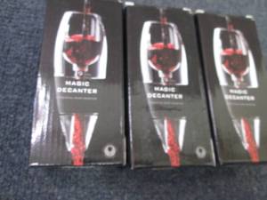 lot 85 image: 3 Magic Wine Decanters...