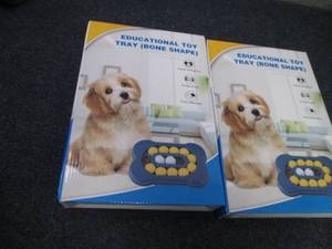 lot 102 image: 2 Petyoung Dog Slow Feeder Educatio...