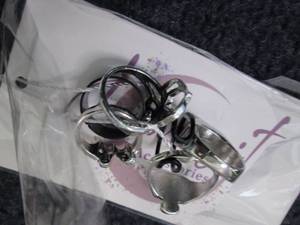 lot 112 image: 4- 6 pc Ring Sets...
