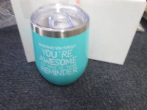 lot 117 image: 2 Gift Wine Tumblers...