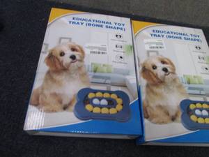 lot 127 image: 2 Petyoung Dog Slow Feeder Educatio...