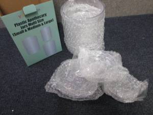 lot 135 image: Set of 3 Covered Jars...