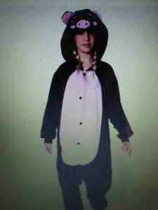 lot 142 image: 5 Unisex Kids Onesie Plush One Piec...