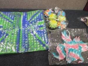 lot 145 image: Jumbo 15.8 inch PopIt Toy, Unicorn...