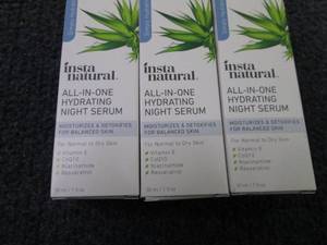 lot 146 image: 3- 1 oz All in One Hydrating Night ...