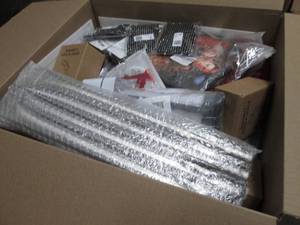 lot 147 image: Box of Assorted Small Overstock Ite...