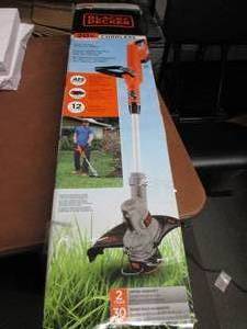 lot 166 image: BLACKDECKER 20-Volt Cordless Strin...