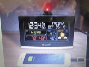 lot 172 image: La Crosse Technology WiFi Projectio...