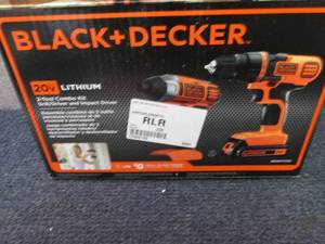 lot 191 image: BLACKDECKER 20V MAX Lithium-Ion Co...