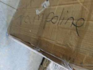 lot 214 image: Trampoline- uninspected...