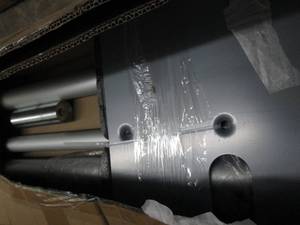 lot 215 image: Pipe and Drape Adjustable Uprights...