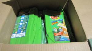 Box with many packages of Scotch Br...