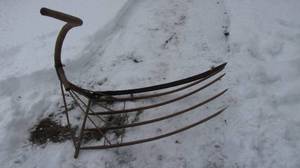 Antique Farming Scythe in fantastic...