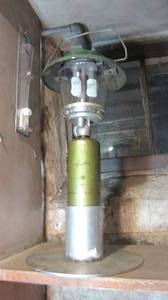 Vintage top handle propane lantern ...