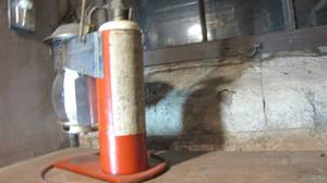 Vintage propane lantern complete wi...