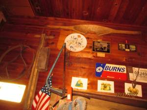 All content attached to wall above ...