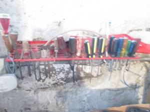 Mountable Hand Tool stand full of S...