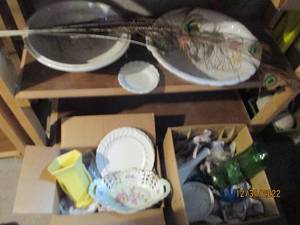 2 Boxes Vintage Decor (MCoy and mor...