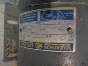 2 Electric Motors (Marathon, other ...