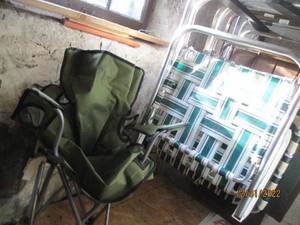 Lot of Outdoor Folding Chairs...