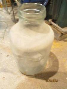 Large Glass Jar...