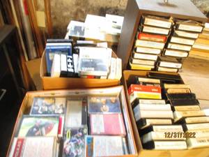 8 Tracks, and Cassette Tapes...