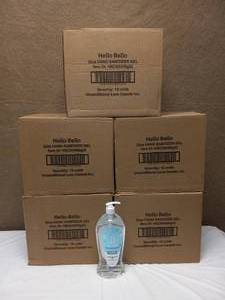 5 CASES HELLO BELLO GEL HAND SANITIZER