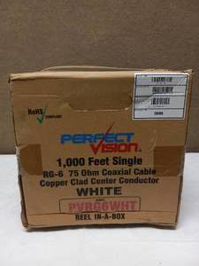 PERFECT VISION 1,000FT COAXIAL CABLE