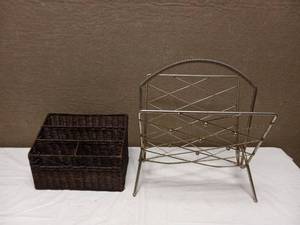 VINTAGE MAGAZINE HOLDERS