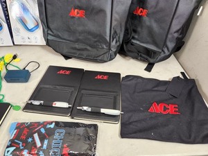 lot 87 image: New Backpacks, Electronics Sanitizers, and More