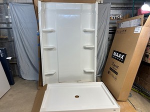 lot 16 image: Shower Base and Back Wall  - Need Repair