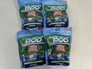 lot 24 image: 4 New Bags of Lawn Repair Pods