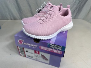 lot 34 image: New Skechers Sport Memory Foam Size 5 Shoes