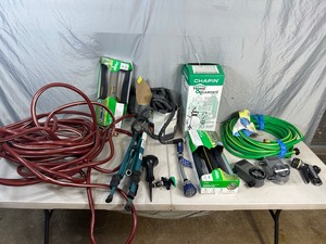 lot 88 image: Garden Hose Sprinklers, Hose Timers Etc
